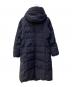 UNIQLO (ユニクロ) ハイブリッドダウンウルトラウォームロングコート ネイビー サイズ:Ⅿ：3000円