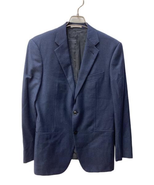 ARMANI COLLEZIONI（アルマーニ コレツィオーニ）ARMANI COLLEZIONI (アルマーニ コレツィオーニ) テーラードジャケット ネイビー サイズ:48の古着・服飾アイテム