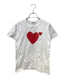 PLAY COMME des GARCONS（プレイコムデギャルソン）の古着「プリントTシャツ」｜ホワイト