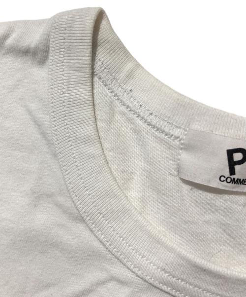 PLAY COMME des GARCONS（プレイコムデギャルソン）PLAY COMME des GARCONS (プレイコムデギャルソン) プリントTシャツ ホワイト サイズ:Ⅼの古着・服飾アイテム