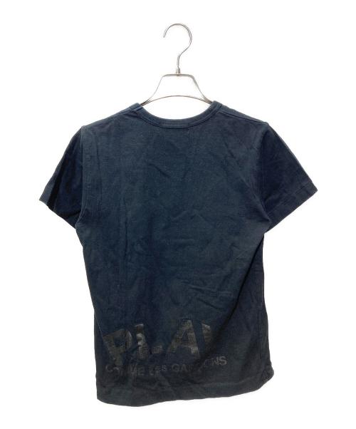PLAY COMME des GARCONS（プレイコムデギャルソン）PLAY COMME des GARCONS (プレイコムデギャルソン) プリントTシャツ ブラック サイズ:Ⅼの古着・服飾アイテム
