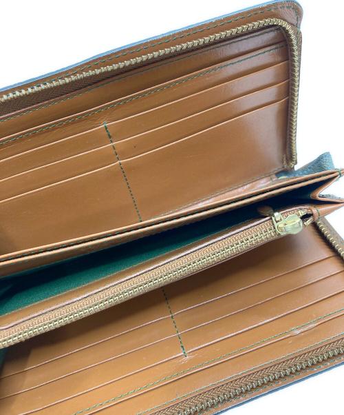 KC's LEATHER CRAFT（ケーシーズ）KC's LEATHER CRAFT (ケーシーズ) エレファントレザーウォレット グレーの古着・服飾アイテム