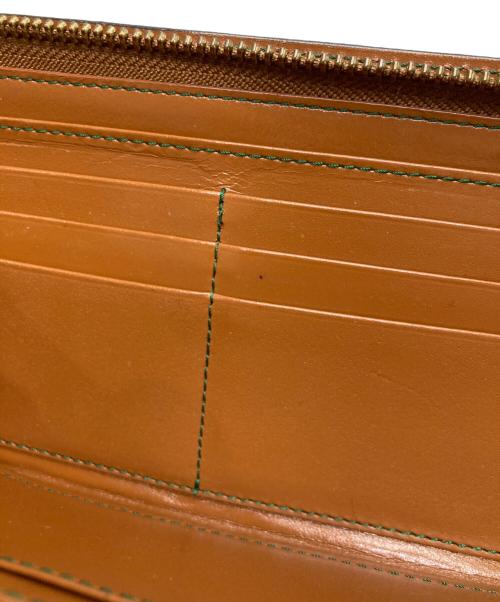 KC's LEATHER CRAFT（ケーシーズ）KC's LEATHER CRAFT (ケーシーズ) エレファントレザーウォレット グレーの古着・服飾アイテム