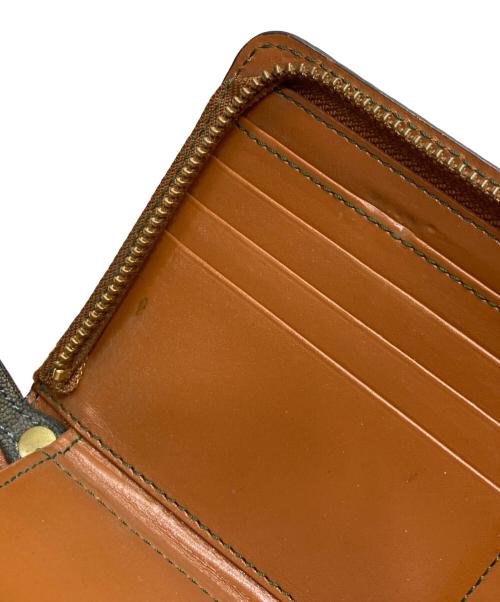 KC's LEATHER CRAFT（ケーシーズ）KC's LEATHER CRAFT (ケーシーズ) エレファントレザーウォレット グレーの古着・服飾アイテム