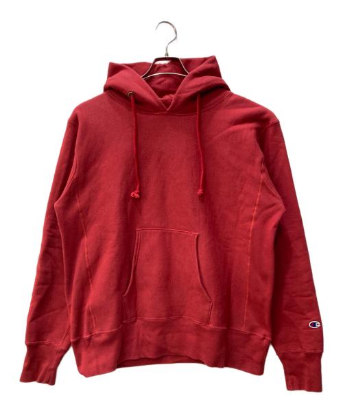 Champion（チャンピオン）Champion (チャンピオン) パーカー レッド サイズ:Xlの古着・服飾アイテム