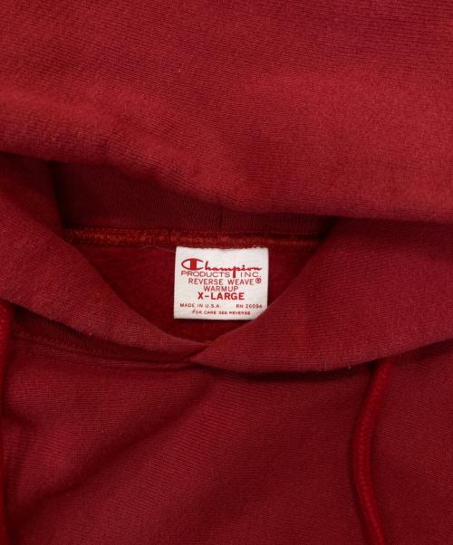 Champion（チャンピオン）Champion (チャンピオン) パーカー レッド サイズ:Xlの古着・服飾アイテム
