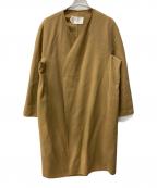 ARCH THEアーチ ザ）の古着「ノーカラーコート」｜ベージュ