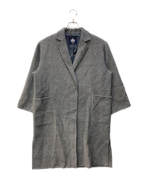 SLOBE IENA（スローブ イエナ）SLOBE IENA (スローブ イエナ) HAMILTONダブルフェイスウールロングコート グレー サイズ:サイズ表記無しの古着・服飾アイテム