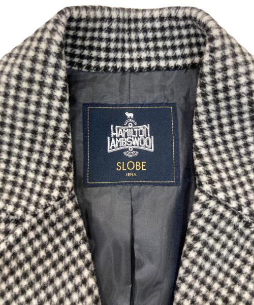 SLOBE IENA（スローブ イエナ）SLOBE IENA (スローブ イエナ) HAMILTONダブルフェイスウールロングコート グレー サイズ:サイズ表記無しの古着・服飾アイテム