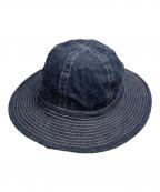 BUZZ RICKSON'Sバズリクソンズ）の古着「ワーキングデニムハット」｜インディゴ