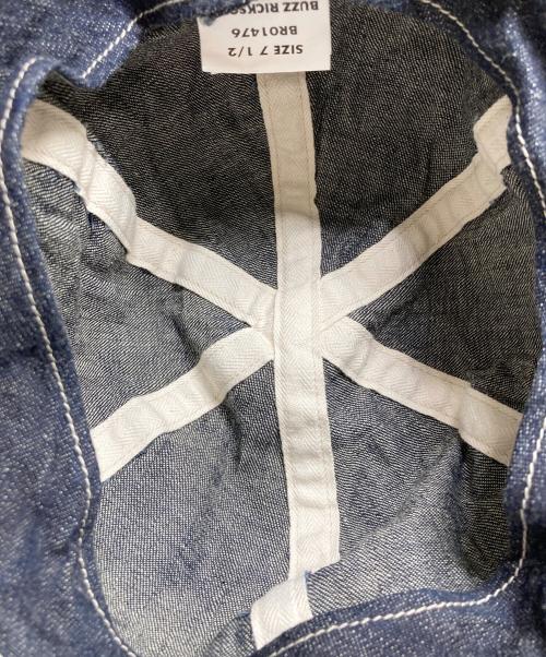 BUZZ RICKSON'S（バズリクソンズ）BUZZ RICKSON'S (バズリクソンズ) ワーキングデニムハット インディゴ サイズ:7　1/2の古着・服飾アイテム