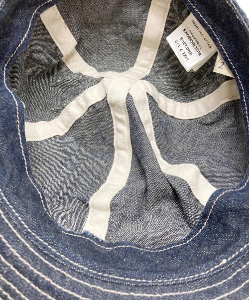 BUZZ RICKSON'S（バズリクソンズ）BUZZ RICKSON'S (バズリクソンズ) アーミーデニムキャップ インディゴ サイズ:7 1/2の古着・服飾アイテム