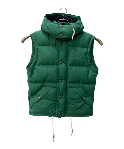 POLO RALPH LAUREN（ポロ・ラルフローレン）POLO RALPH LAUREN (ポロ・ラルフローレン) ２WAYダウンジャケット グリーン サイズ:Sの古着・服飾アイテム