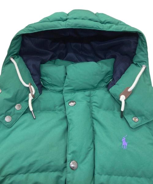 POLO RALPH LAUREN（ポロ・ラルフローレン）POLO RALPH LAUREN (ポロ・ラルフローレン) ２WAYダウンジャケット グリーン サイズ:Sの古着・服飾アイテム