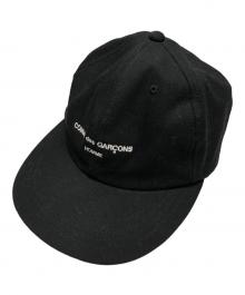 COMME des COMME（コムデギャルソン）の古着「キャップ」｜ブラック