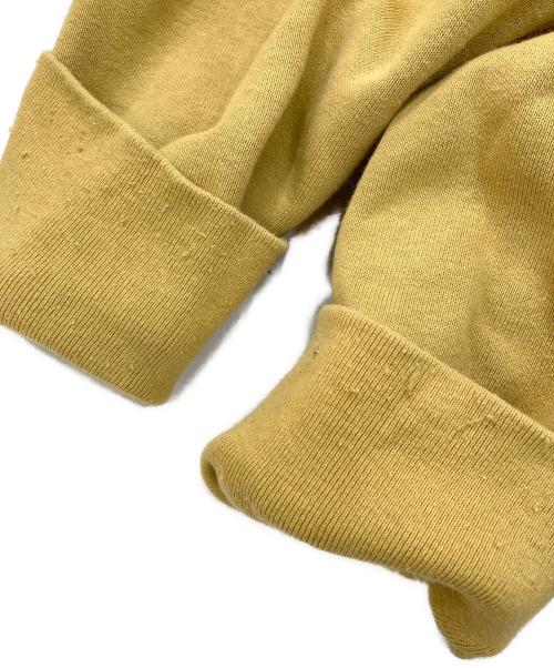 stussy（ステューシー）stussy (ステューシー) BASIC STUSSY ZIP HOODIE イエロー サイズ:Mの古着・服飾アイテム