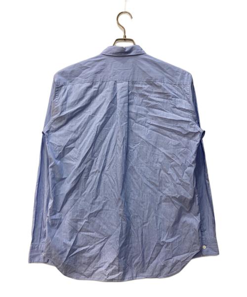 COMME des GARCONS HOMME DEUX（コムデギャルソン オム ドゥ）COMME des GARCONS HOMME DEUX (コムデギャルソン オム ドゥ) 切替シャツ ブルー サイズ:Lの古着・服飾アイテム