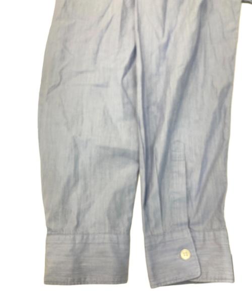COMME des GARCONS HOMME DEUX（コムデギャルソン オム ドゥ）COMME des GARCONS HOMME DEUX (コムデギャルソン オム ドゥ) 切替シャツ ブルー サイズ:Lの古着・服飾アイテム