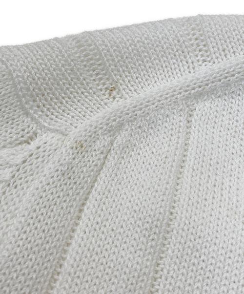 FILIPPO DE LAURENTIIS（フィリッポ・デ・ローレンティス）FILIPPO DE LAURENTIIS (フィリッポ・デ・ローレンティス) クルーネックニット ホワイト サイズ:不明の古着・服飾アイテム