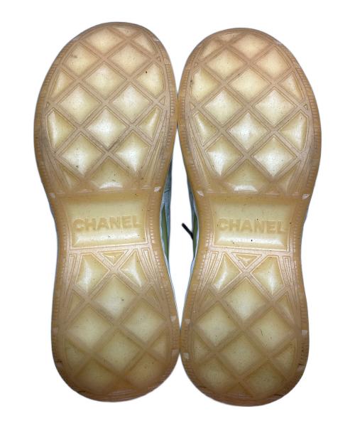 CHANEL（シャネル）CHANEL (シャネル) マトラッセ スニーカー ベージュ サイズ:38の古着・服飾アイテム