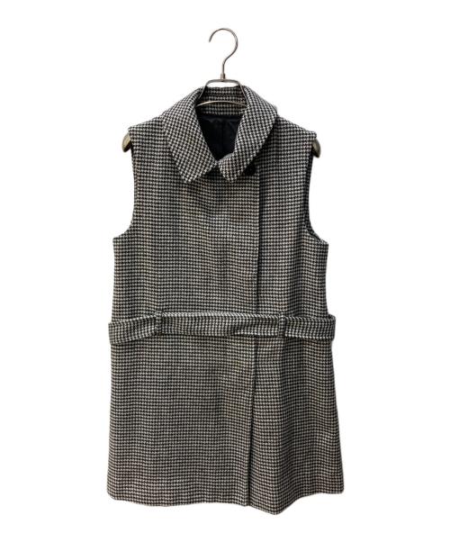 Lily Brown（リリーブラウン）Lily Brown (リリーブラウン) RESCWOOL 2WAYケープコート グレー サイズ:FREEの古着・服飾アイテム