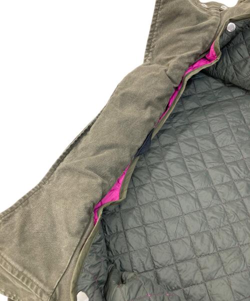 DIESEL（ディーゼル）DIESEL (ディーゼル) デニムドッキングミリタリージャケット オリーブ×インディゴ サイズ:Lの古着・服飾アイテム