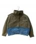 DIESEL（ディーゼル）の古着「デニムドッキングミリタリージャケット」｜オリーブ×インディゴ