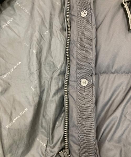 nano・universe（ナノ・ユニバース）nano・universe (ナノ・ユニバース) ダウンジャケット ブラック サイズ:Ⅿの古着・服飾アイテム