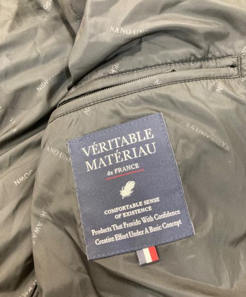 nano・universe（ナノ・ユニバース）nano・universe (ナノ・ユニバース) ダウンジャケット ブラック サイズ:Ⅿの古着・服飾アイテム