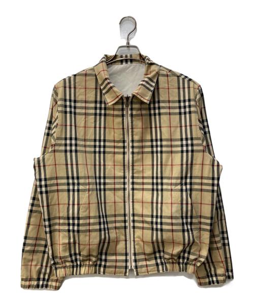 BURBERRY LONDON（バーバリーロンドン）BURBERRY LONDON (バーバリーロンドン) ノバチェックリバーシブルジャケット ベージュ サイズ:Ⅿの古着・服飾アイテム