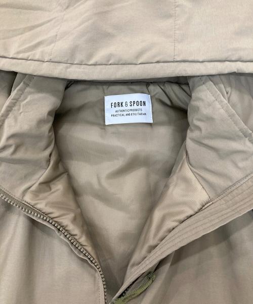 FORK&SPOON（フォーク＆スプーン）FORK&SPOON (フォーク＆スプーン) パテッドオーバーブルゾン ベージュ サイズ:４の古着・服飾アイテム