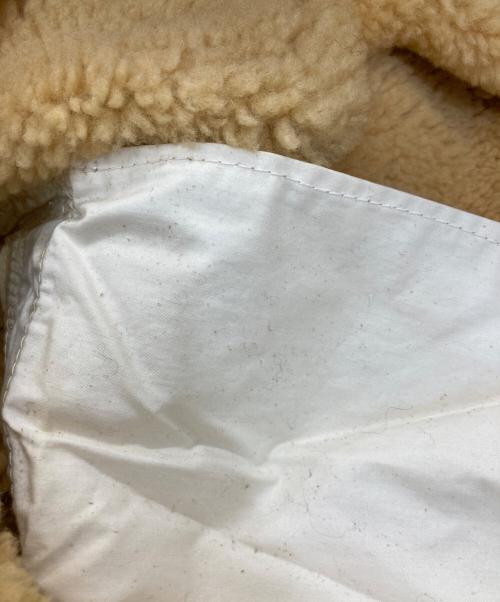 TENDERLOIN（テンダーロイン）TENDERLOIN (テンダーロイン) T-7 B-7タイプシープ ムートン ボア ジャケット ベージュ サイズ:XSの古着・服飾アイテム