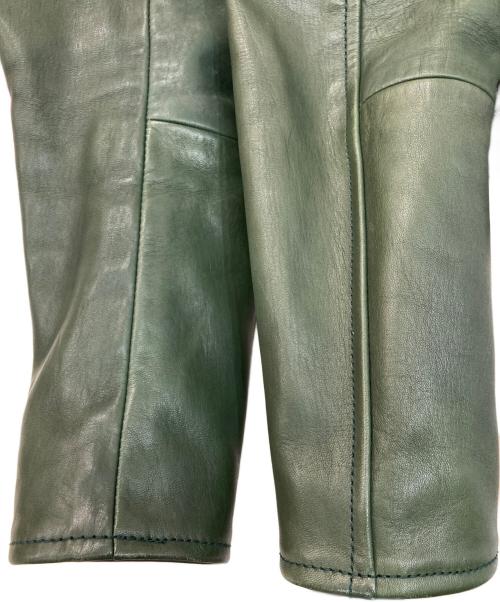 BRU NA BOINNE（ブルーナボイン）BRU NA BOINNE (ブルーナボイン) アランジャケット グリーン サイズ:1の古着・服飾アイテム