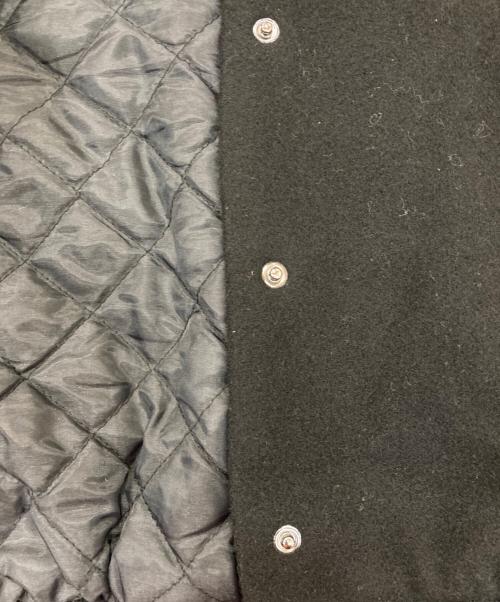 To b. by agnes b.（トゥービー バイ アニエスベー）To b. by agnes b. (トゥービー バイ アニエスベー) レザー切替スタジャン ブラック サイズ:FREEの古着・服飾アイテム