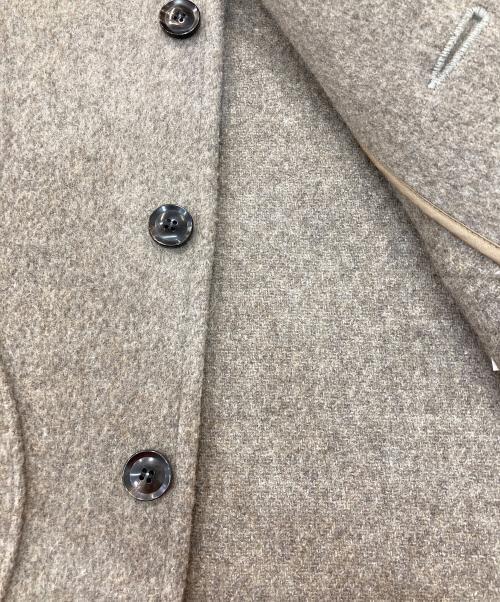 DANTON（ダントン）DANTON (ダントン) ウールモッサコート ベージュ サイズ:36の古着・服飾アイテム