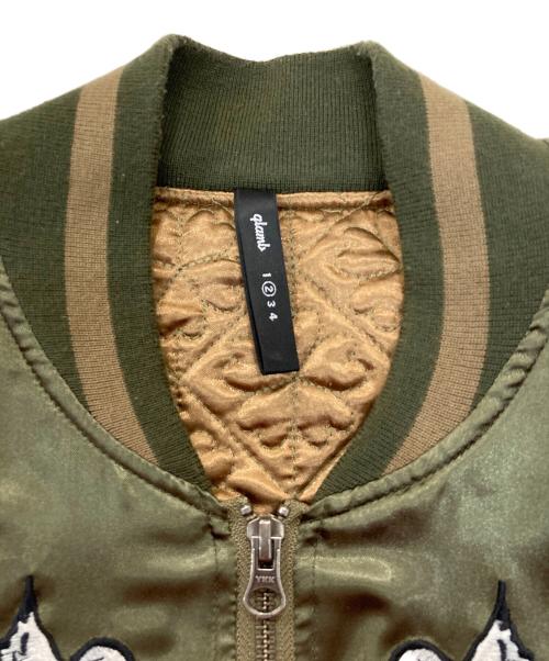 glamb（グラム）glamb (グラム) スカジャン オリーブ×ブラウン サイズ:2の古着・服飾アイテム