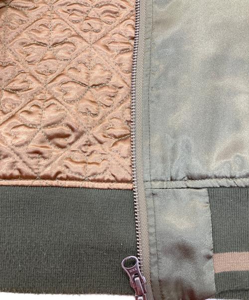 glamb（グラム）glamb (グラム) スカジャン オリーブ×ブラウン サイズ:2の古着・服飾アイテム