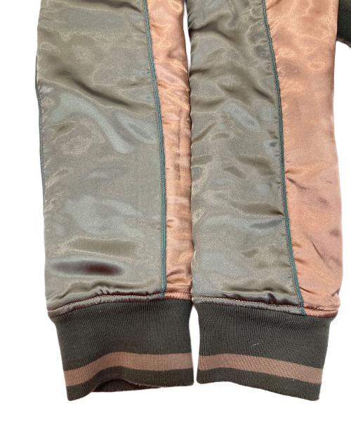 glamb（グラム）glamb (グラム) スカジャン オリーブ×ブラウン サイズ:2の古着・服飾アイテム