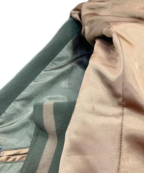 glamb（グラム）glamb (グラム) スカジャン オリーブ×ブラウン サイズ:2の古着・服飾アイテム