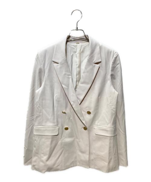 Lily Brown（リリーブラウン）Lily Brown (リリーブラウン) ダブルブレストジャケット ベージュ サイズ:FREEの古着・服飾アイテム