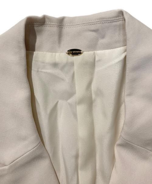Lily Brown（リリーブラウン）Lily Brown (リリーブラウン) ダブルブレストジャケット ベージュ サイズ:FREEの古着・服飾アイテム