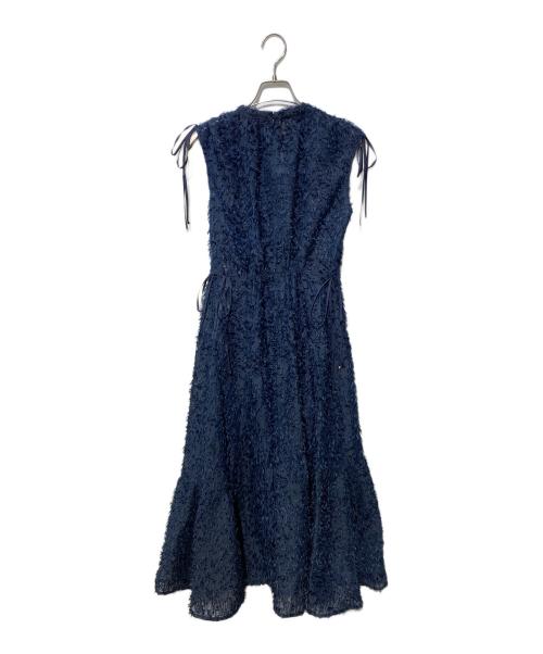 FRAY ID（フレイ アイディー）FRAY ID (フレイ アイディー) ノースリーブワンピース ネイビー サイズ:SIZE0の古着・服飾アイテム