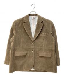 Cara BY KATRIN TOKYO（カーラバイカトリントーキョー）の古着「suede dad jacket」｜ブラウン