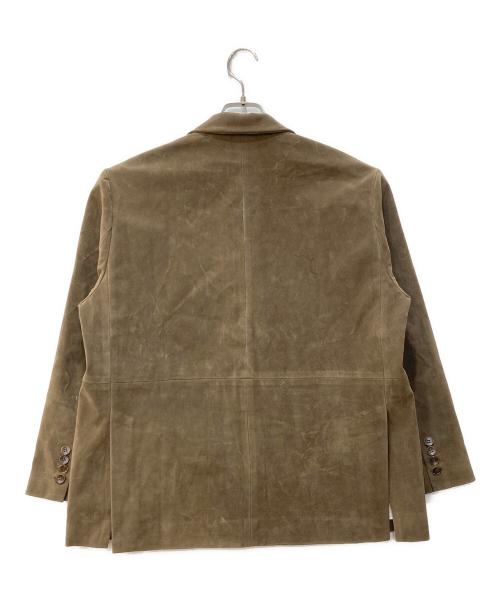 Cara BY KATRIN TOKYO（カーラバイカトリントーキョー）Cara BY KATRIN TOKYO (カーラバイカトリントーキョー) suede dad jacket ブラウン サイズ:Freeの古着・服飾アイテム