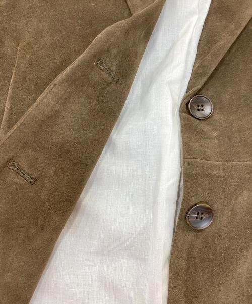 Cara BY KATRIN TOKYO（カーラバイカトリントーキョー）Cara BY KATRIN TOKYO (カーラバイカトリントーキョー) suede dad jacket ブラウン サイズ:Freeの古着・服飾アイテム