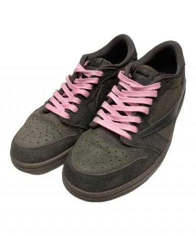 1*5様 NIKE Travis ブラウン　26cm 箱あり　未使用の紐あり「ブ 中古・古着通販】Travis Scott (トラヴィススコット) NIKE (ナイキ