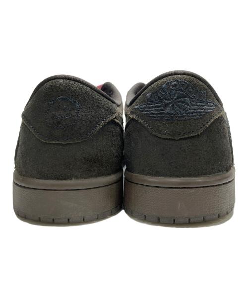 Travis Scott（トラヴィススコット）Travis Scott (トラヴィススコット) NIKE (ナイキ) Air Jordan 1 Low OG SP Velvet Brown and Dark Mocha ブラウン サイズ:26の古着・服飾アイテム