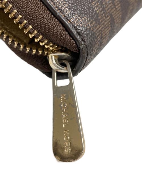 MICHAEL KORS（マイケル・コース）MICHAEL KORS (マイケル・コース) 長財布 ブラウンの古着・服飾アイテム