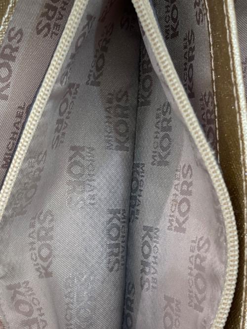 MICHAEL KORS（マイケル・コース）MICHAEL KORS (マイケル・コース) 長財布 ブラウンの古着・服飾アイテム