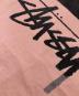 中古・古着 stussy (ステューシー) REGAL CROWN TEE ピンク サイズ:L：5000円